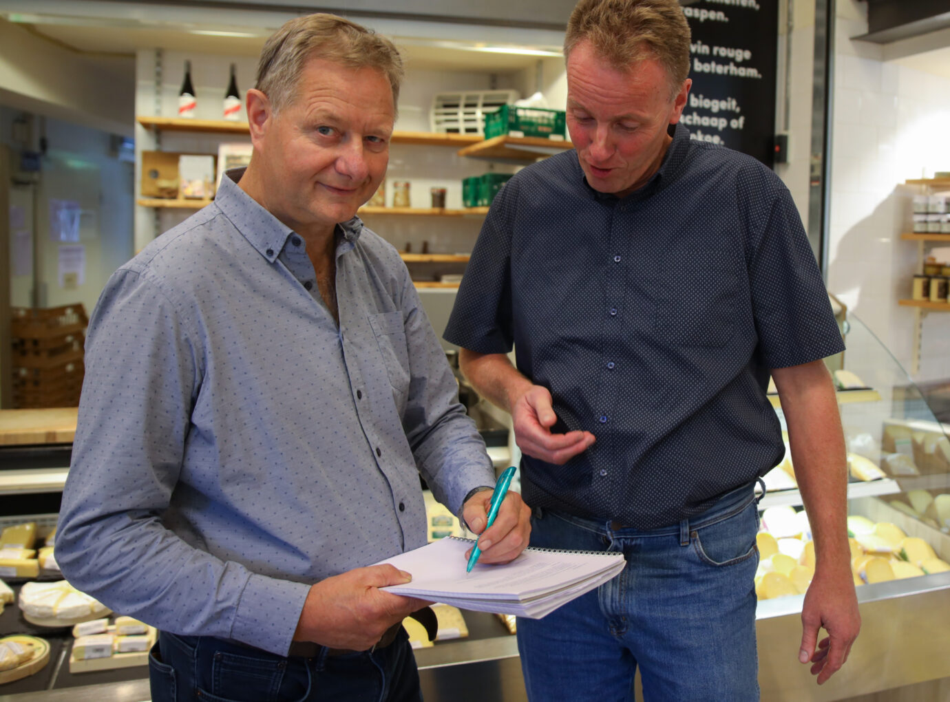 Ondertekening systeemerkenning zuivel
